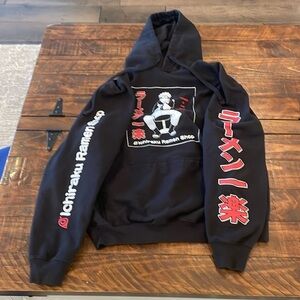 Ripple Junction Black and Red Hoodie
